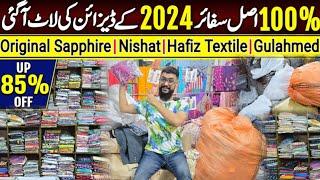 Original Sapphire 2024 Stitch Suits Leftover | Nishat | Hafiz Textile | Gulahmed | Upto85%OFF