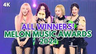 MELON MUSIC AWARDS (MMA) 2024 | ALL WINNERS!