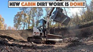 #755 - Finished DirtWork For 8 Sided Cabin! Our Son Is Home From Basic Training!!!