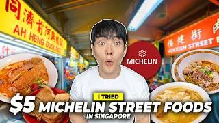 I Tried the CHEAPEST Michelin Street Foods