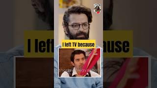 Reasons I Left TV SHOCKING!  Barun Sobti #Shorts #Bollywood #Podcast