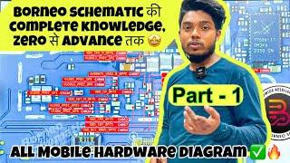 Borneo schematic free class सीखो और मोबाइल रिपेयर आसानी से करो | mobile repairing course #fullvideo