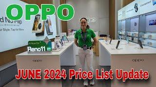 OPPO | JUNE 2024 Price List Update | Oppo A60 | Oppo Reno 11 Series  | Oppo A Series | N3 Flip