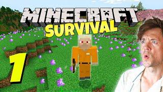 A NEW START - Minecraft Survival Let's Play Part 1 on PC [1.21]