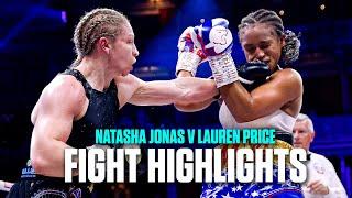 Domination! Natasha Jonas v Lauren Price OFFICIAL Fight Highlights