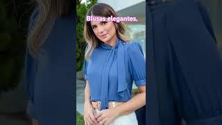 LINDAS BLUSAS ELEGANTES #modafeminina #evangelica #look #inspiration #moda #subscribe