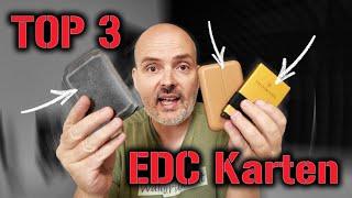 Top 3 Kreditkarten Halter für EDC