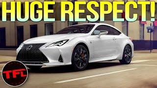 The 2021 Lexus RC 350 F Sport Black Line Is A Great GT Car That Deserves More Respect — Here's Why!