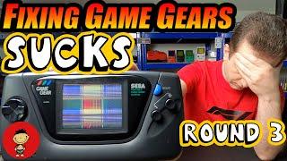 Last Shot at Redemption... Will We Succeed? Sega Game Gear Repair-a-thon, Round 3.