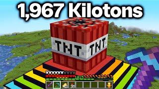 I Built A Mathematically Accurate NUKE in Minecraft!