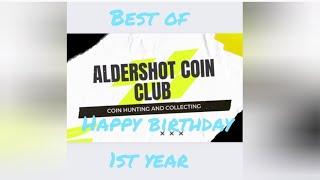 best of aldershot coin club 50ps and 2 pound coins episode 1, from the last years hunts 