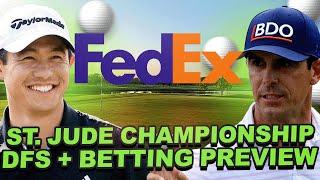 Fedex St Jude Championship DFS + Betting Preview : Modeling, Draftkings Core, Values + Outright Bets