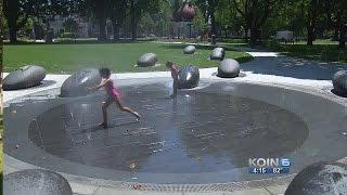 Dawson Park splash pad opens