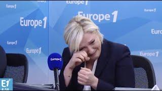 Quand Marine Le Pen pleurait de rire devant les imitations de Nicolas Canteloup