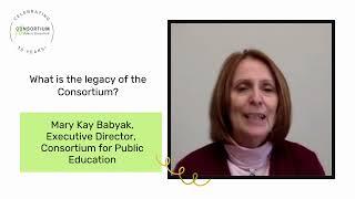 Mary Kay Babyak: What is the legacy of the Consortium?
