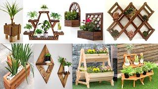 120  Creative DIY Wooden Plant Stand Ideas