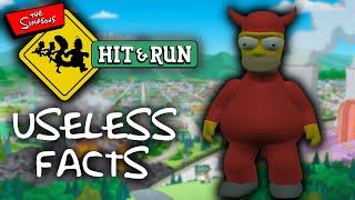 45 Minutes of Useless The Simpsons: Hit & Run Facts