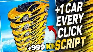 +1 Car Every Click script – (Upgrade All, Infinite Wins)