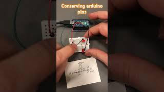 Controlling two alternate leds with one pin #arduino
