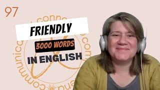 Learn English Vocabulary: "friendly" - Definitions, Usage, Collocations, and Opposites 97/3000