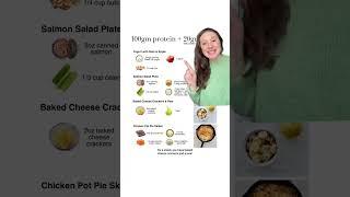 High Protein + High Fiber Meal Plan