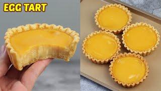 Egg Tart Recipe | Homemade Yummy Egg Tart