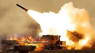 Horrible Moment! How Russia Destroys NATO Tanks & Ukrainian MLRS | Here's What Happened