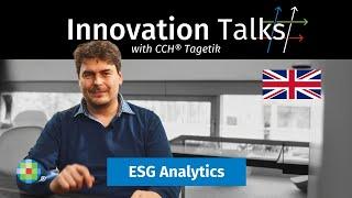 Making ESG reporting sustainable with AI | Innovation Talks with CCH® Tagetik