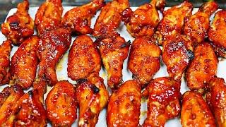 Honey Garlic Chicken Wings - Best Chicken Wings Recipe