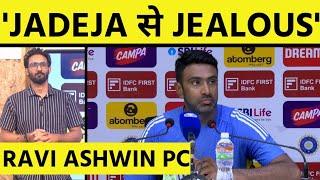 WHY ASHWIN IS JEALOUS OF JADEJA? ASHWIN ON RETIREMENT & FAREWELL IN CHENNAI. 'I CAN NEVER BE JADEJA'