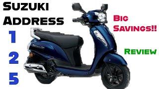 Suzuki address 125 big savings!