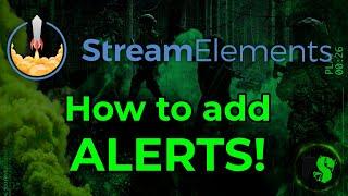 How to add Stream elements Alerts as a browser source