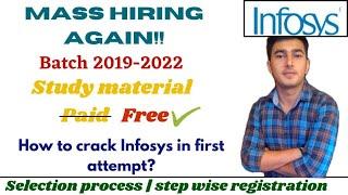Infosys Off campus drive 2022||Mass Hiring again||Batch 2019-2022||Step by step registration process