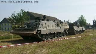 Leopard Büffel recovers Leopard 2 WE - Swiss Army