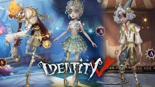 [NEW] S34 E3 Skin : S "Hullabaloo", A Weeping Clown & A Female Dancer | Identity V