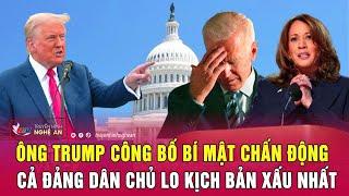 Điểm nóng thế giới 29/10: Ông Trump công bố bí mật chấn động, cả Đảng Dân chủ lo kịch bản xấu nhất