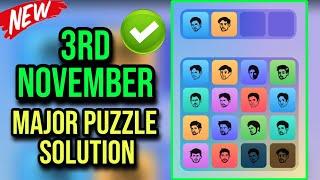 4 November Major puzzle durov Solved Today |Major Daily combo card 4 November |Major Puzzle Solution