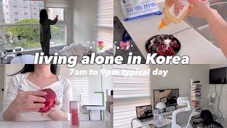 Living Alone in Korea | 7AM to 9PM typical office day VLOG | SunnyVlog산니