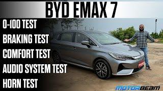 BYD eMAX 7 - 10 Real-Life Tests - 7-Seater Electric MPV Worth Buying? | @MotorBeam