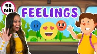 Learn Feelings and Emotions with Ms Moni | Kids Learning Videos