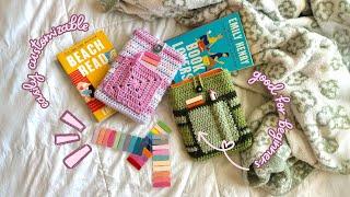 Crochet Book Sleeve Tutorial  beginner friendly & easily customizable!