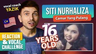 Vocal Coach YAZIK reaction to Siti Nurhaliza - Camar Yang Pulang