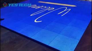 YESTECH LED Floor Screen used in SAMSUNG Launch Event