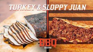 Full Cook! How to Make Turkey and Sloppy Juans, the Zavala's Barbecue Way!