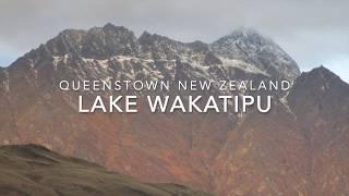 Views of Lake Wakatipu, Queenstown New Zealand