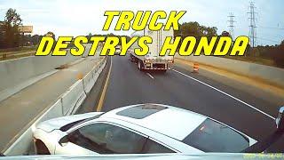 BEST OF SEMI-TRUCK CRASHES | Road Rage, Hit and run, Brake checks | COMPILATION 2023