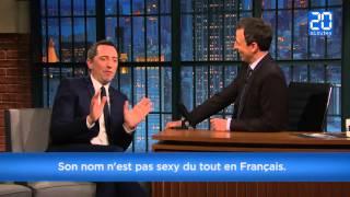 Gad Elmaleh donne une leçon de Français à la télévision américaine