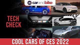 Cool Cars of CES 2022 | Tech Check | carandbike