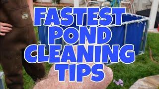 FASTEST way to CLEAN A POND