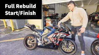 2019 Honda CBR600RR Wrecked Rebuild